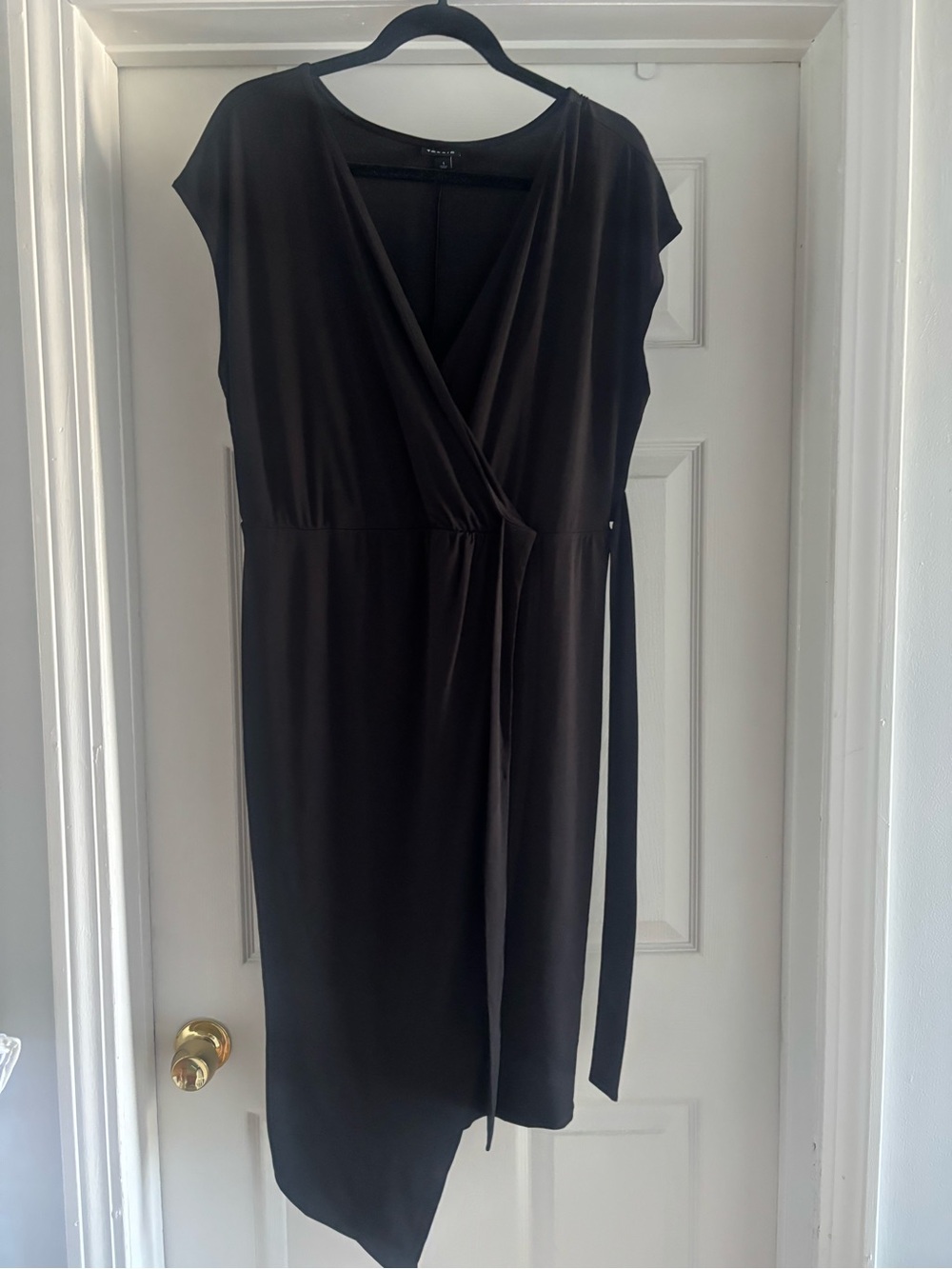 torrid Black Asymmetrical Wrap Dress
